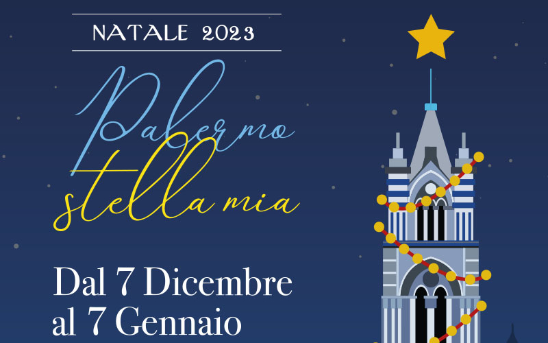 Palermo Stella mia - locandina del Natale 2023