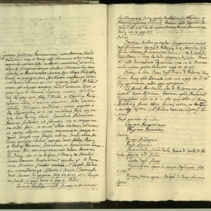 Dal manoscritto al digitale - foto di testo antico