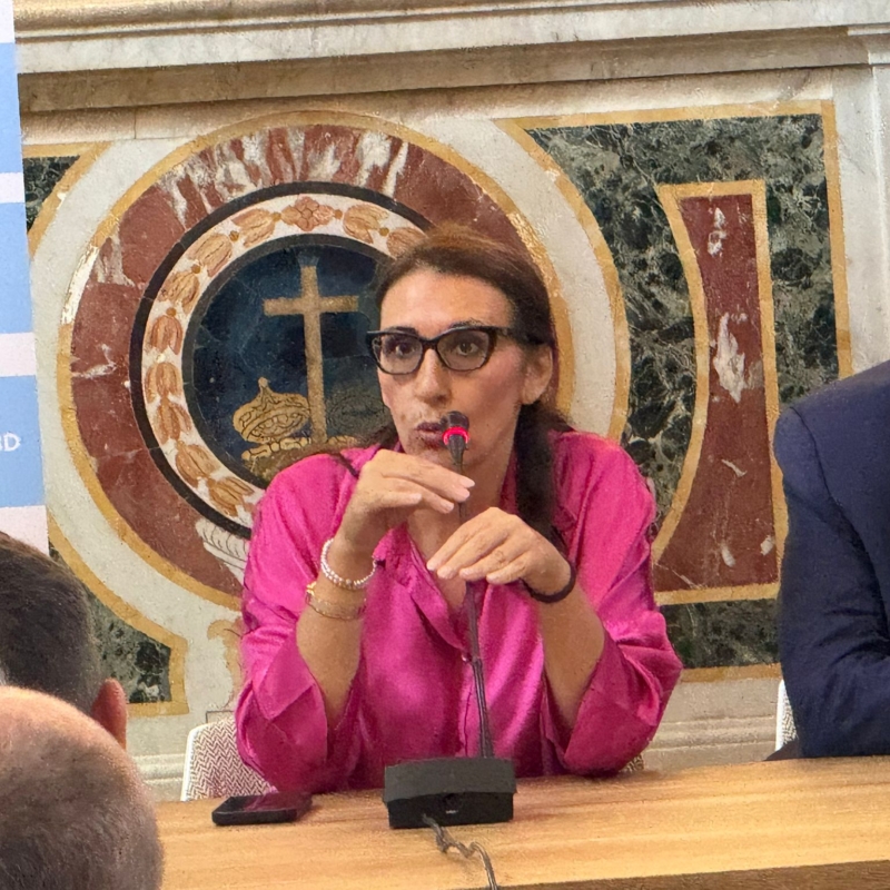 Foto del Presidente Gaballo al Convegno Meccatronica e Meditech, l'innovazione verso Sud
