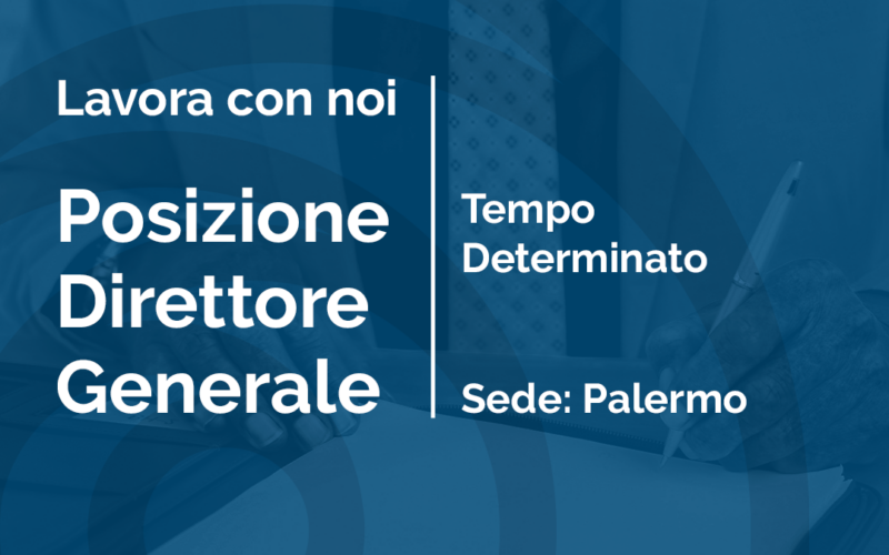 Immagine avviso selezione direttore generale con link alla piattaforma sispi.iscrizioneconcorsi.it